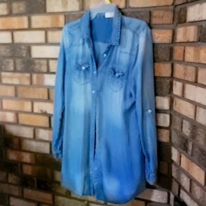 Jeans long shirt